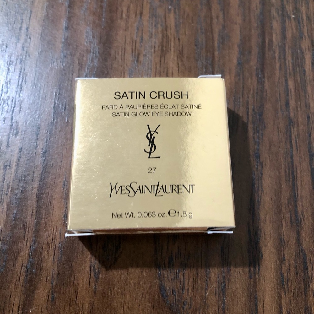 Yves Saint Laurent Satin Crush Mono Eyeshadow 27 Decadent Bronze